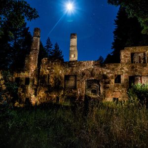 Student Admission-Wolf House at Night
