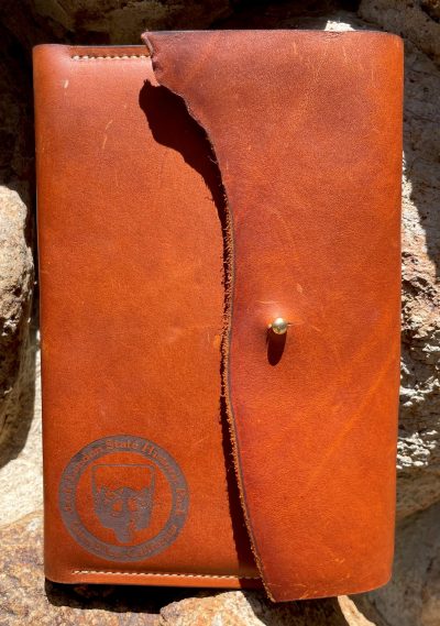 Journal- Leather with Wolf Head