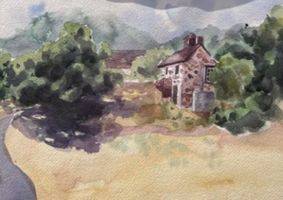 Plein Air Watercolor Landscapes: A Day at Jack London Park